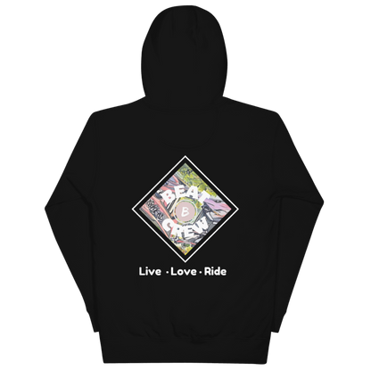 Beat Crew Live Love Ride Graphic Hoodie