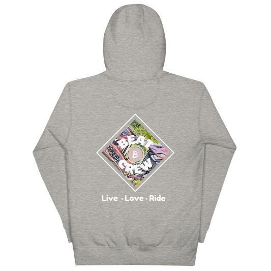 Beat Crew Live Love Ride Graphic Hoodie