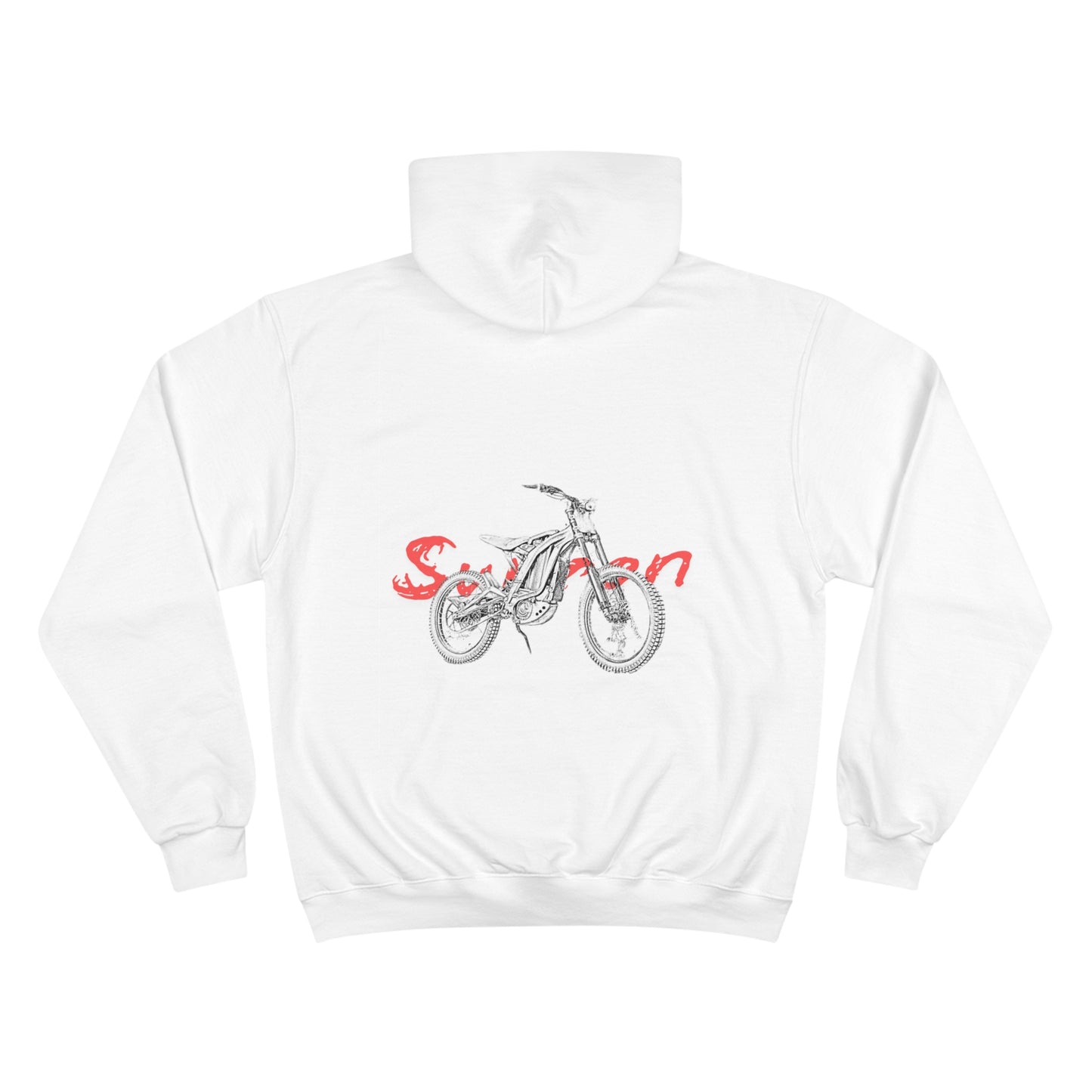 Surron Text Styled Hoodie