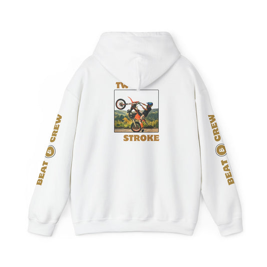 Beat Crew Two Stroked Dirt Bike Graphic Hoodie