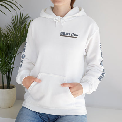 Beat Crew Two Wheel One Passion Graphic Hoodie - Blue Edition