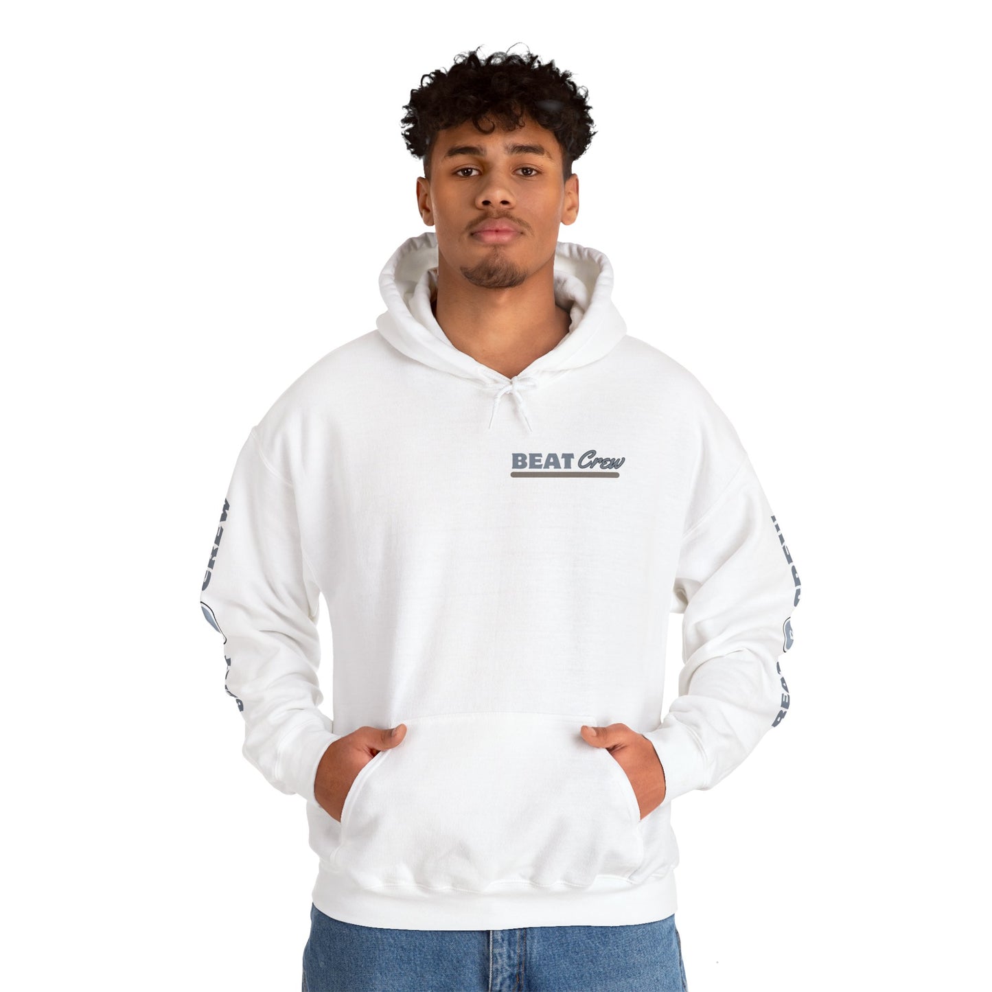 Beat Crew Two Wheel One Passion Graphic Hoodie - Blue Edition