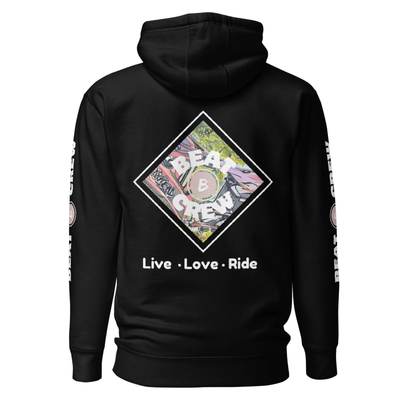 Beat Crew Live Love Ride Graphic Hoodie